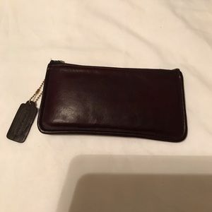 Vintage Coach Slim Cosmetics Bag